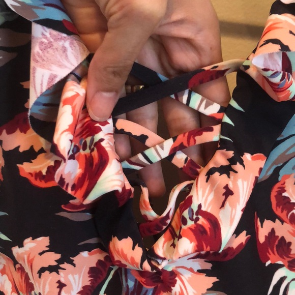 Tori Praver onepiece floral M - Picture 5 of 7